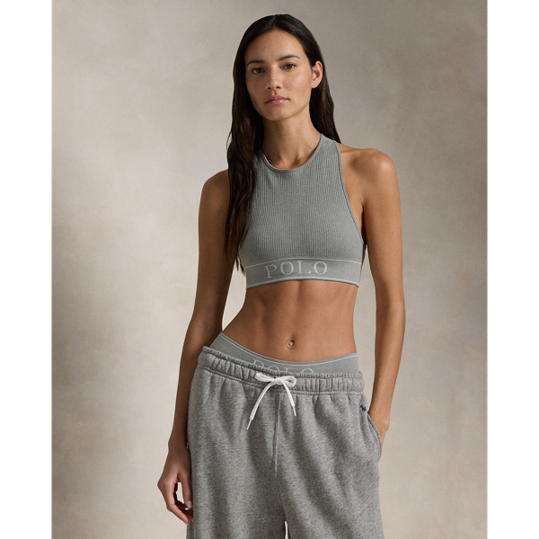 Seamless Cropped Jewelneck Tank