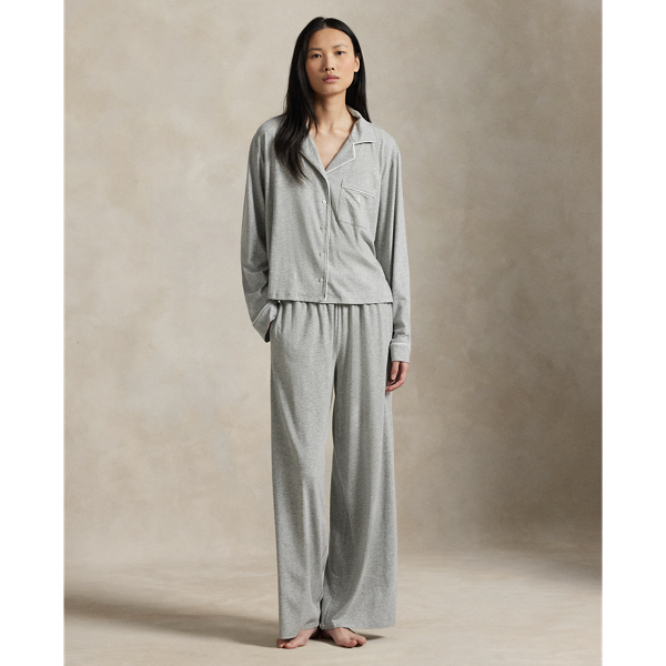 Jersey Long-Sleeve Pyjama Set