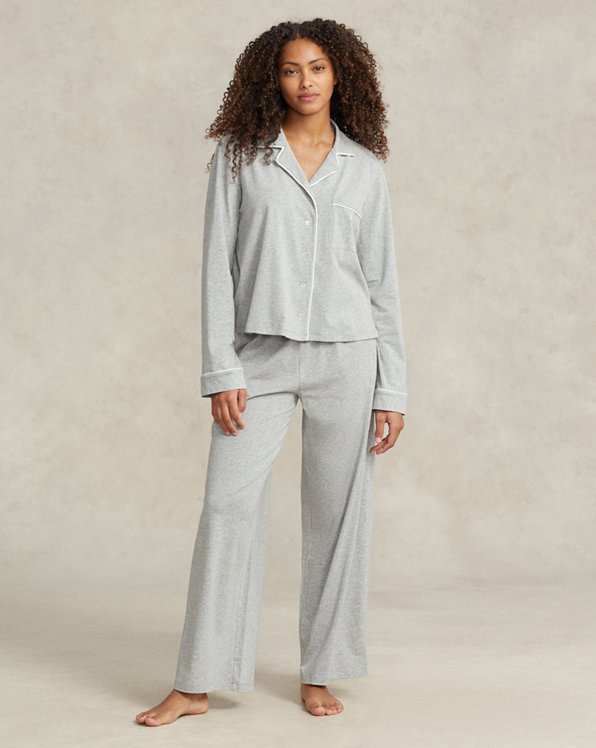 Jersey Long-Sleeve Pyjama Set