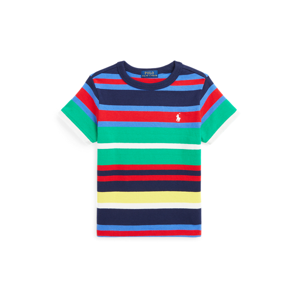 Striped Cotton Jersey Tee