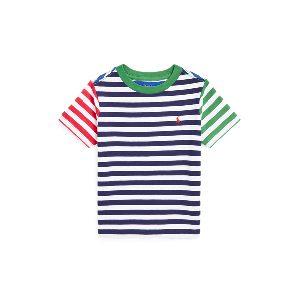 Striped Cotton Jersey Tee