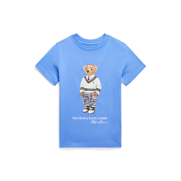 Polo Bear Cotton Jersey T-Shirt BOYS 1.5–6 YEARS 1