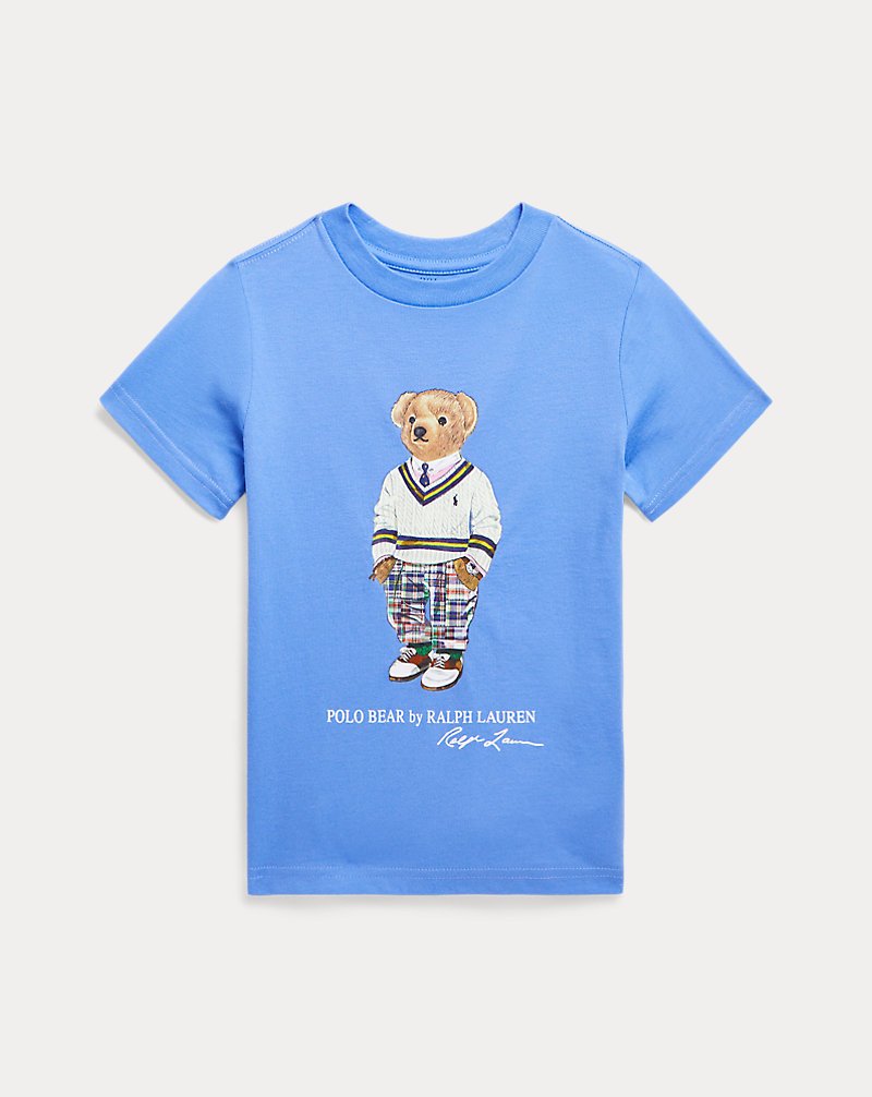 T-shirt de malha com Polo Bear RAPAZ DE 1,5 A 6 ANOS 1