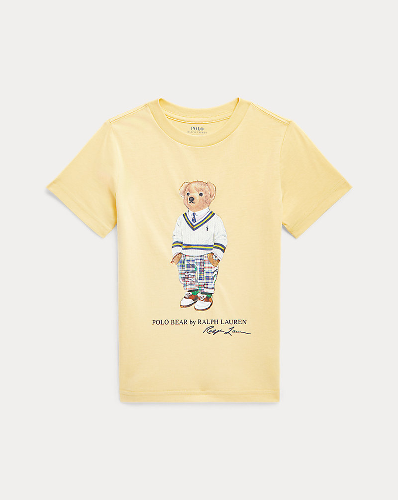 T-shirt de malha com Polo Bear RAPAZ DE 1,5 A 6 ANOS 1