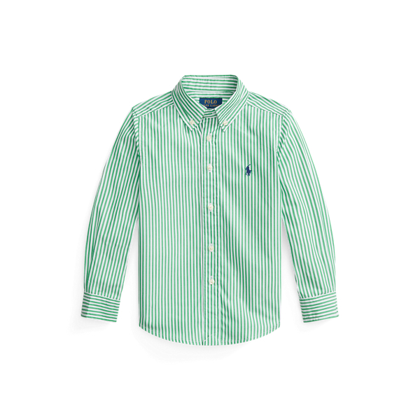 Striped Cotton Poplin Shirt