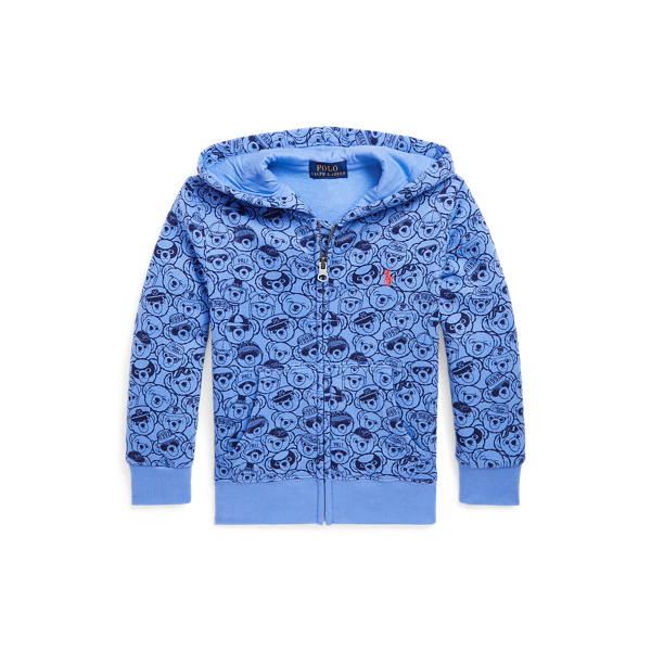 Polo Bear Fleece Full-Zip Hoodie