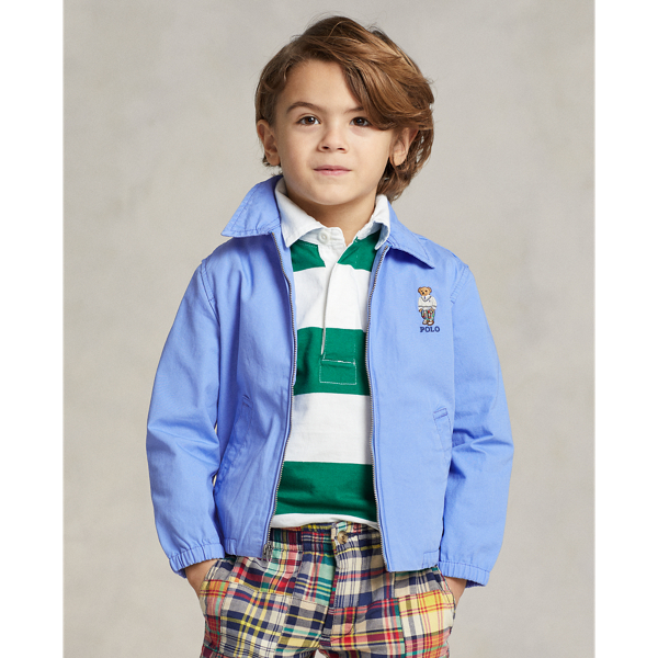 Bayport Polo Bear Cotton Jacket Boys 2-7 1