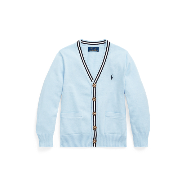 Cotton V-Neck Cardigan