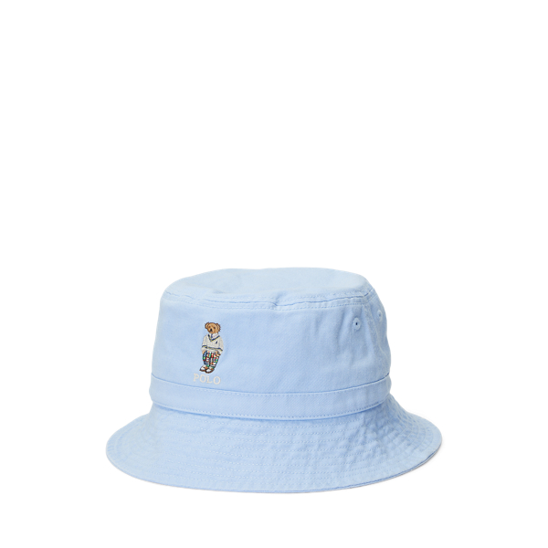Polo Bear Cotton Twill Bucket Hat