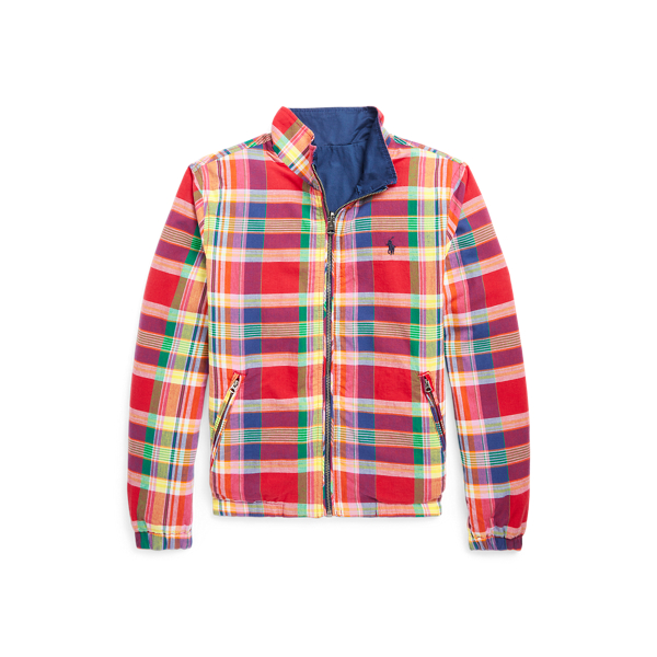 Reversible Cotton Madras Jacket