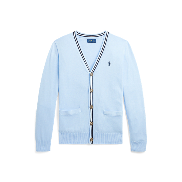Cotton V-Neck Cardigan