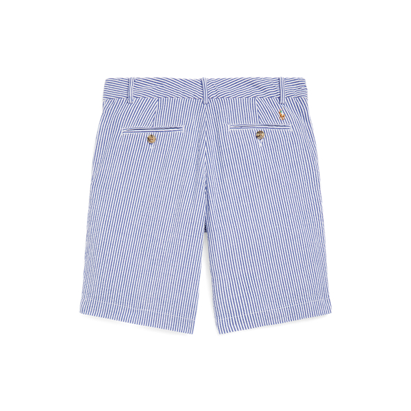 Stretch Cotton Seersucker Short Ralph Lauren Australia