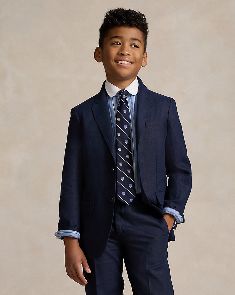 Polo Linen Suit Jacket BOYS 6–14 YEARS 1