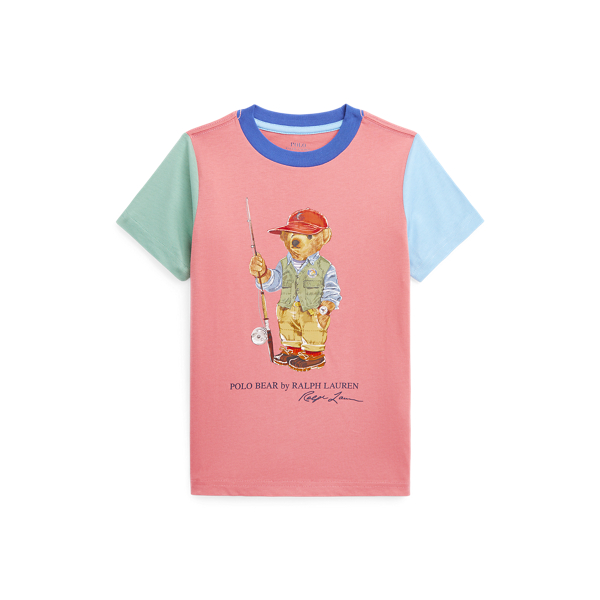 Polo Bear Colour-Blocked Cotton T-Shirt BOYS 1.5–6 YEARS 1