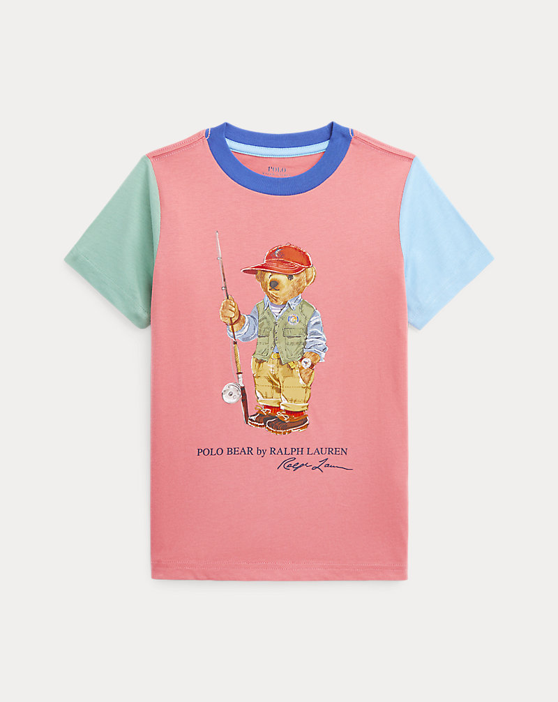 Polo Bear Colour-Blocked Cotton T-Shirt BOYS 1.5–6 YEARS 1