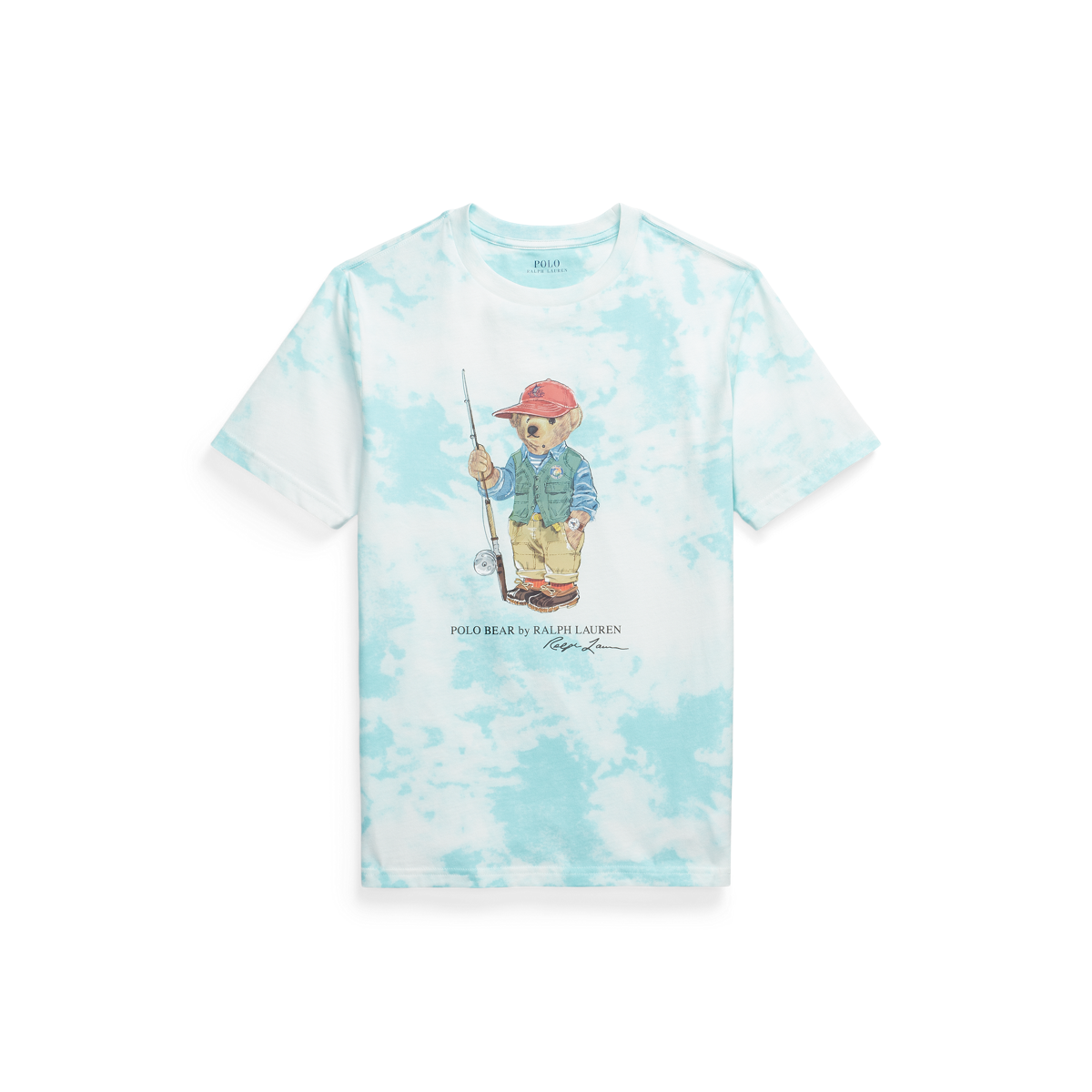 big fit tie dye shirt ralph lauren