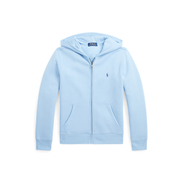 Big Pony Logo Fleece Full-Zip Hoodie | Ralph Lauren