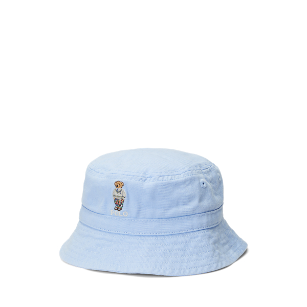 Polo Bear Cotton Twill Bucket Hat Baby Boy 1