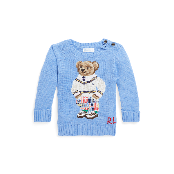 Polo Bear Cotton Jumper Baby Boy 1