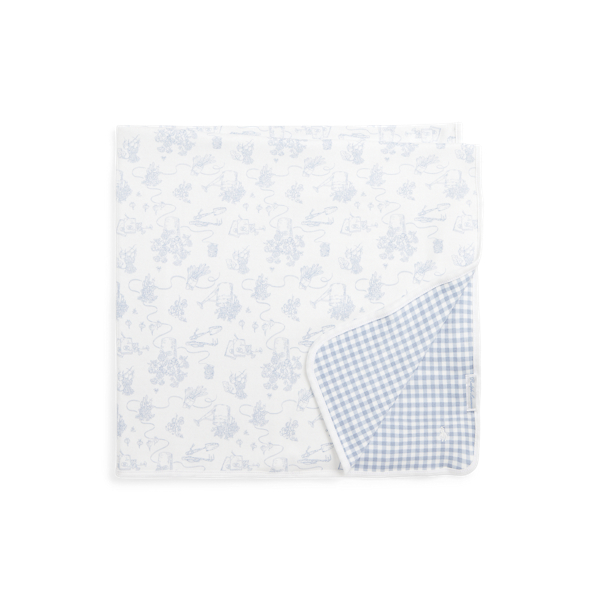Reversible Cotton Interlock Blanket