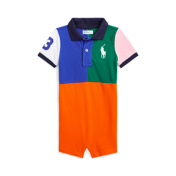 Big Pony Cotton Mesh Polo Shortall