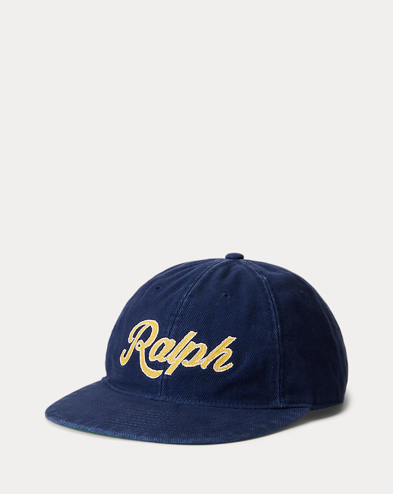 Cappellino in twill con applicazione Polo Ralph Lauren 1