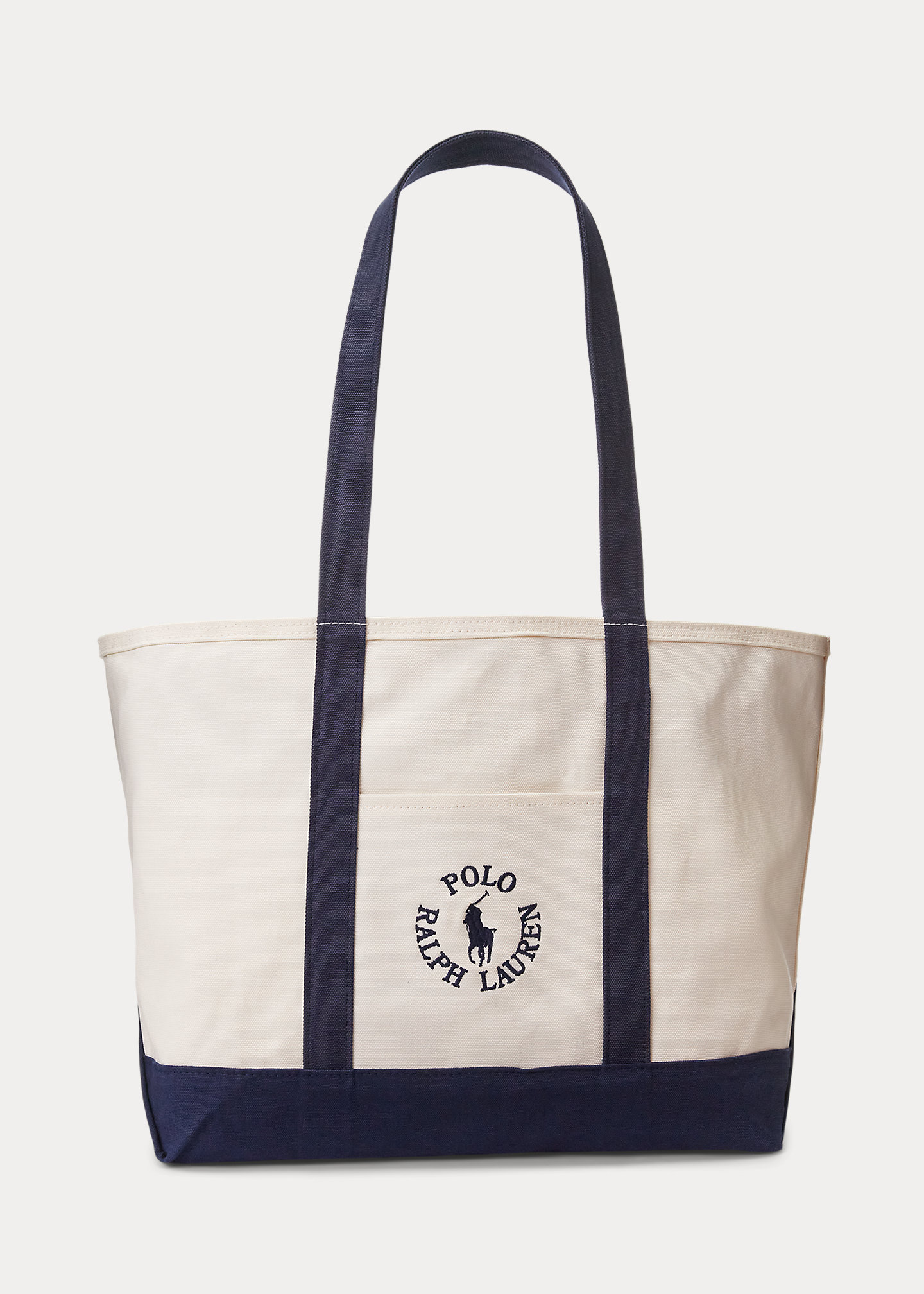 Logo-Embroidered Canvas Tote