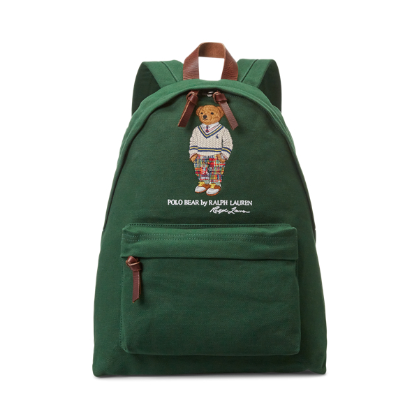 Ralph lauren on sale bear backpack