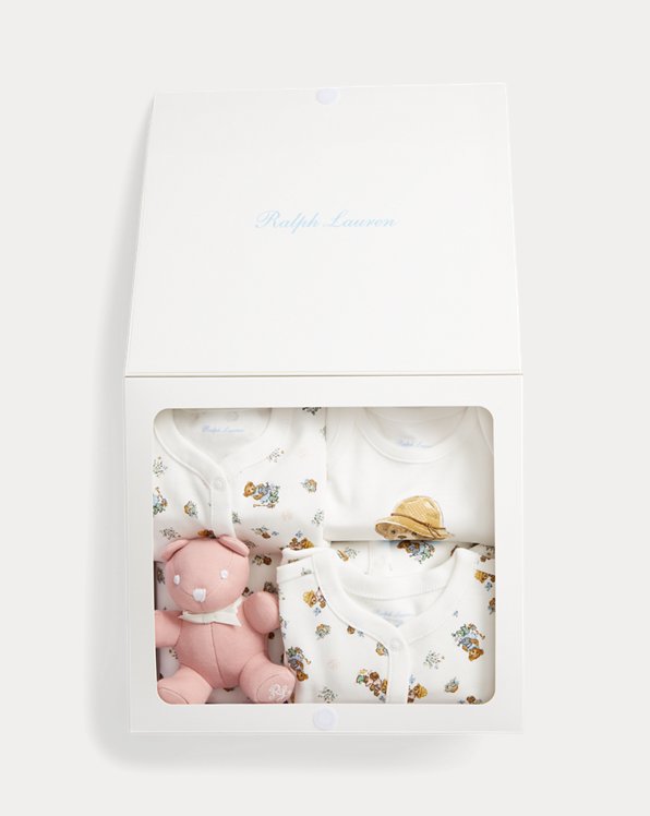 Polo Bear Cotton 5-Piece Gift Set