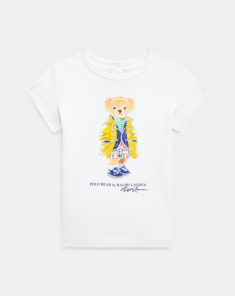 T-shirt Polo Bear jersey de coton Bébé fille 1
