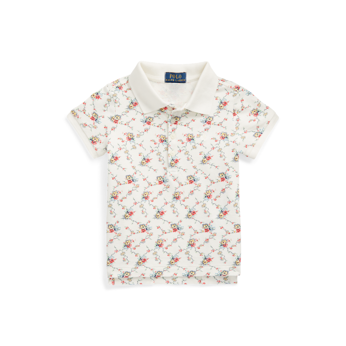 Floral Stretch Mesh Polo Shirt | Ralph Lauren