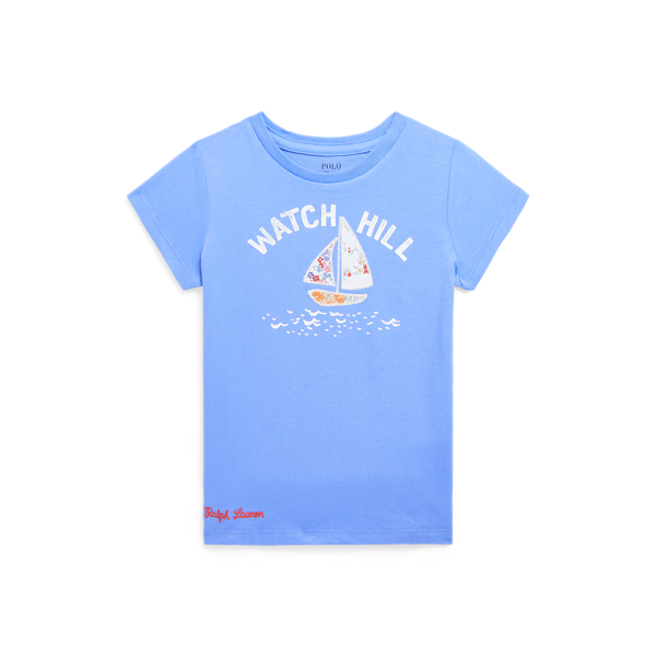 Sailboat Cotton Jersey Tee