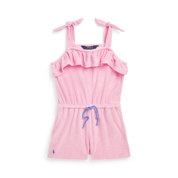 Ruffled Terry Romper
