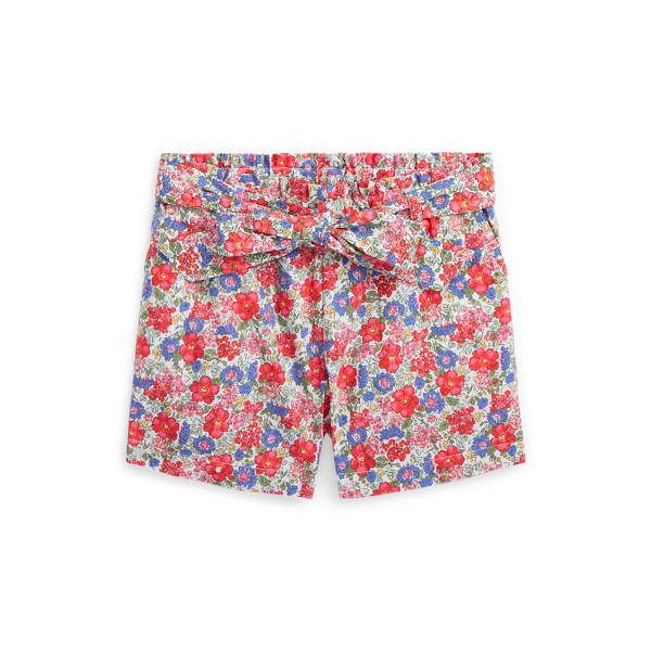 Floral Cotton Poplin Short