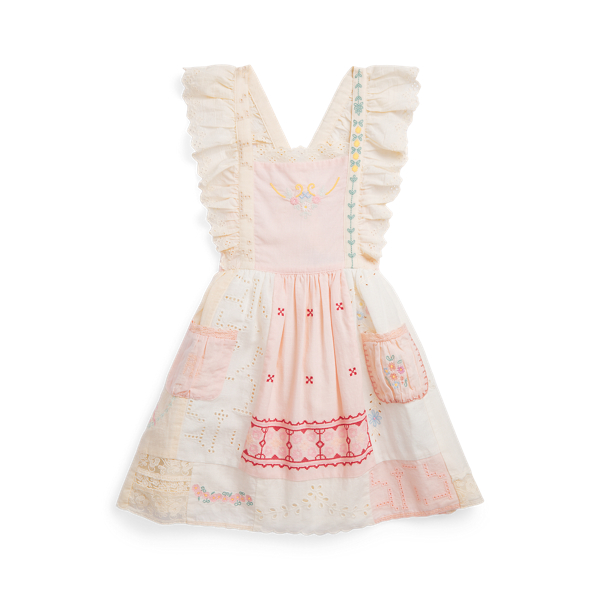 Patchwork Cotton-Blend Dress