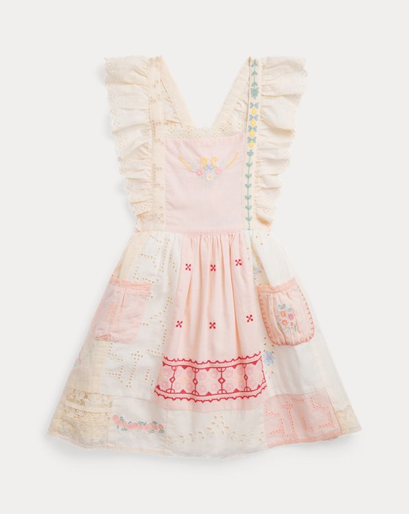 Patchwork Cotton-Blend Dress