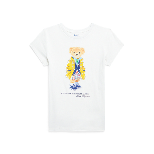 Polo Bear Cotton Jersey T-Shirt for Children | Ralph Lauren® SA