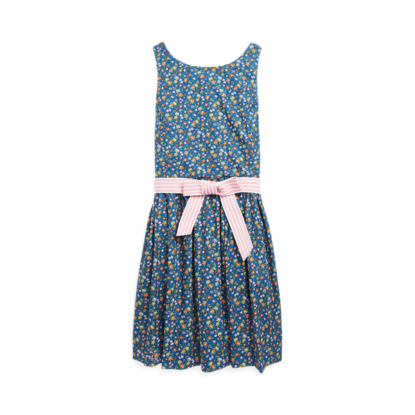 Floral Cotton Poplin Dress & Bloomer