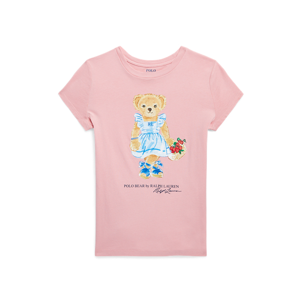 Polo Bear Cotton Jersey Tee