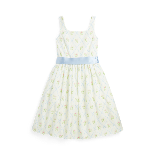 Floral Mulberry Silk-Blend Dress