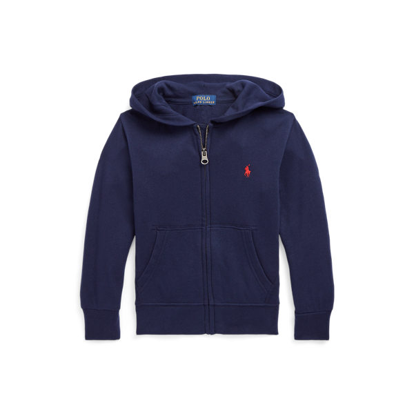 Logo Spa Terry Full-Zip Hoodie