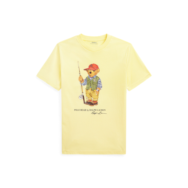 Polo Bear Cotton Jersey Tee