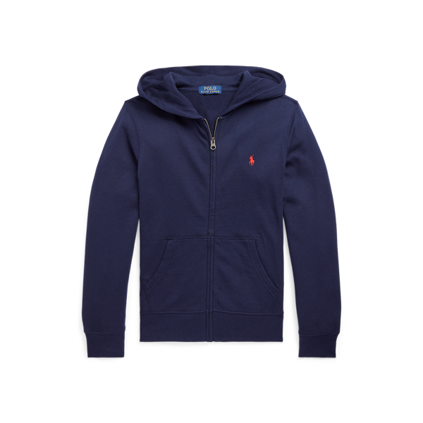 Logo Spa Terry Full-Zip Hoodie