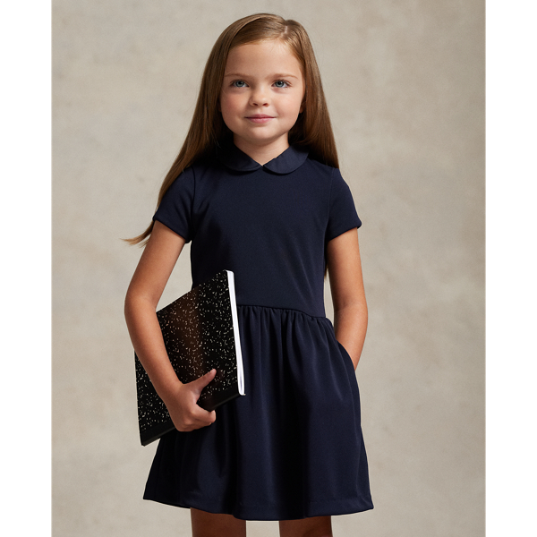 Collared Crepe Dress