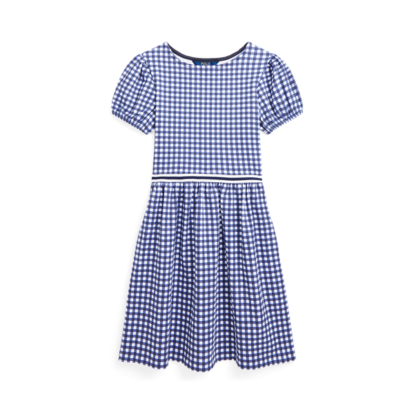 Gingham Ponte Dress