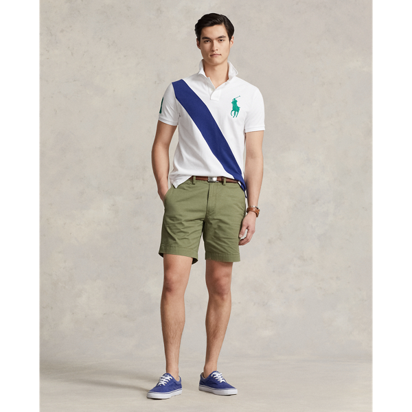 20.3 cm Straight Fit Stretch Chino Short