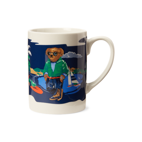 Beach Shop Polo Bear Mug