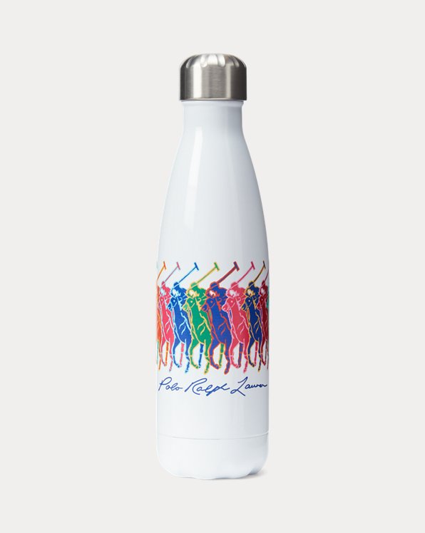 Running Polo Pony Water Bottle