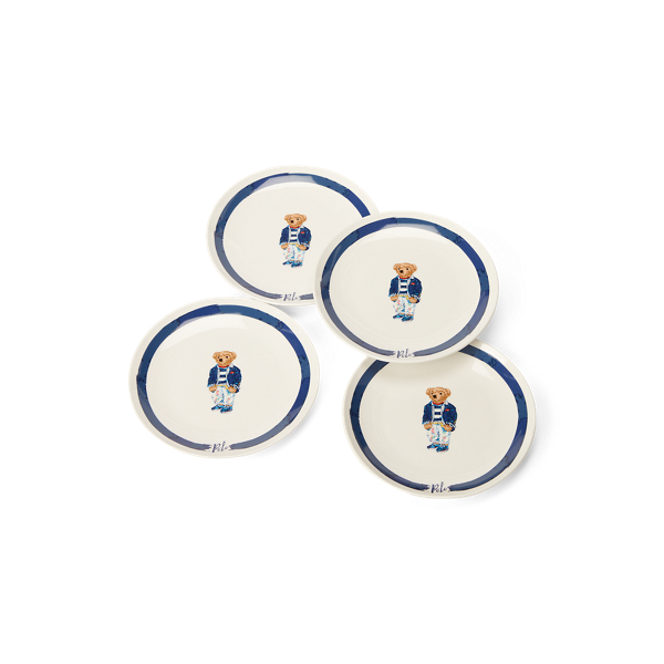 Blazer Polo Bear Dessert Plate Set