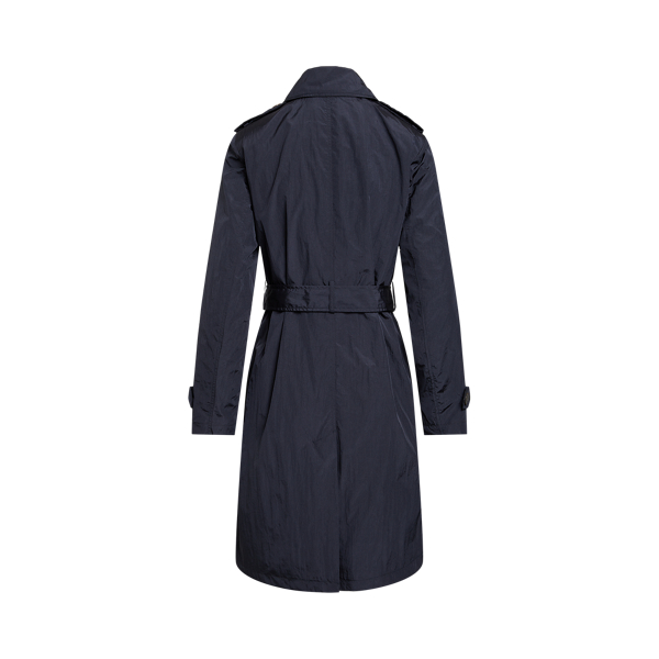 Belted Double-Breasted Trench Coat